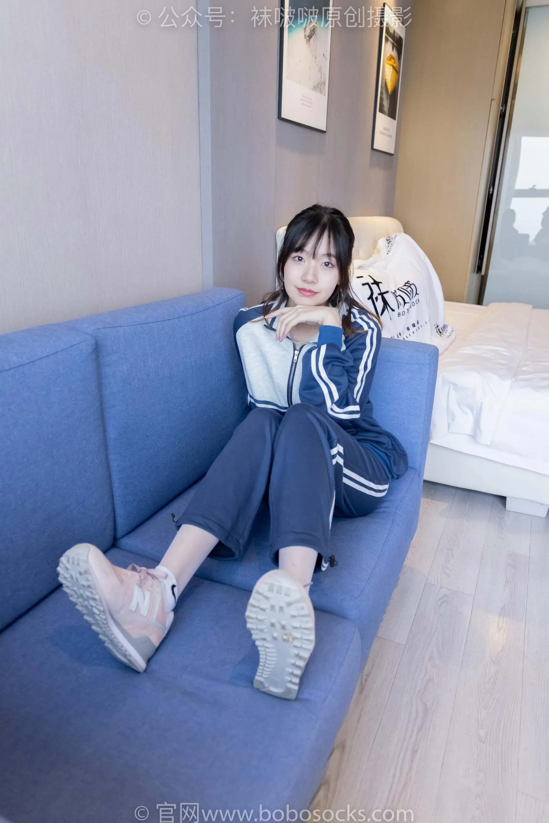 [BoBoSocks袜啵啵]NO.226 小甜豆-运动鞋、白棉袜、白丝 [87P]插图8